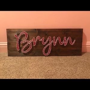 name string board